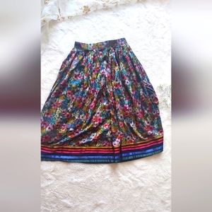 50's multicolored skirt